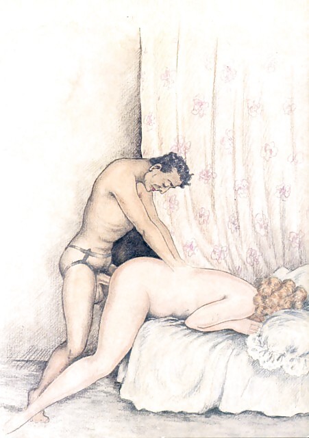 Erotic Vintage drawings